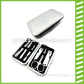 fast delivery 6pcs silver manicure set for gift